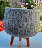 Mooie Plantenbak 
Glasvezelcement, sterker dan fiberclay, Overige materialen, Rond, Tuin, Zo goed als nieuw