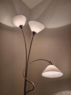 staande lamp, Huis en Inrichting, Lampen | Vloerlampen, Ophalen, Klassiek, Zo goed als nieuw, Glas