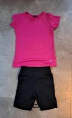 gymkleren,sportkleren,meisjes gymkleding,sportkleding 116,, Ophalen of Verzenden, Zo goed als nieuw, Meisje, Sport- of Zwemkleding