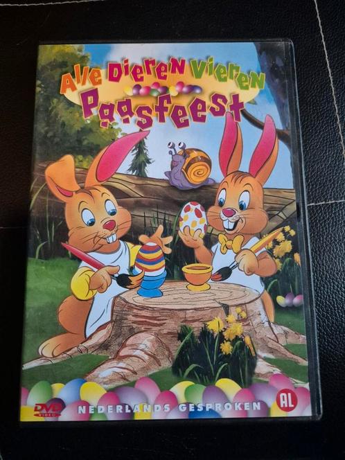 Alle dieren vieren paasfeest, Cd's en Dvd's, Dvd's | Tekenfilms en Animatie, Zo goed als nieuw, Alle leeftijden, Ophalen of Verzenden