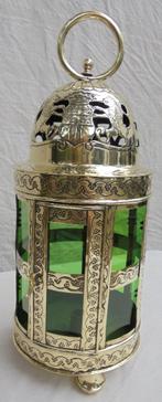 mooie antieke lantaarn kaarsenlantaarn lamp kandelaar, Antiek en Kunst, Antiek | Koper en Brons, Ophalen of Verzenden, Koper