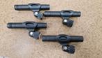 4x Devine SM-100 Microfoons - Set, Ophalen of Verzenden, Gebruikt, Instrumentmicrofoon