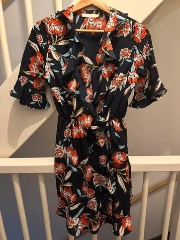 Zomerjurk met bloemen Vera & Lucy maat S beschikbaar voor biedingen