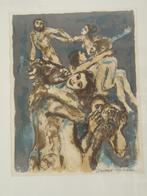 Litho van Poolse kunstenaar Walter Spitzer, Antiek en Kunst, Kunst | Litho's en Zeefdrukken, Ophalen