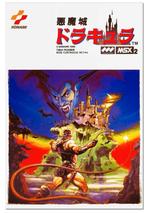 [Retro MSX Poster] KONAMI CASTLEVANIA Vampire Killer, Ophalen of Verzenden, Nieuw, A1 t/m A3, Film en Tv