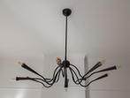 10 armige industriele hanglamp met een vleugje mid century, Ophalen, Gebruikt, Metaal, Mid century