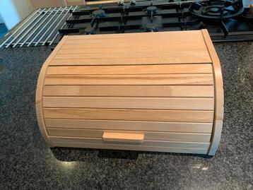 Houten Broodtrommel / Broodkist Magasin Ikea beschikbaar voor biedingen
