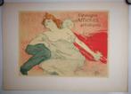 Toulouse Lautrec. Kleine poster. Uitgave Holbein 1946., Ophalen of Verzenden