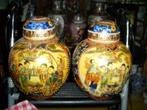 chinees twee gember potten gemerkt aan de onder kant, Antiek en Kunst, Verzenden