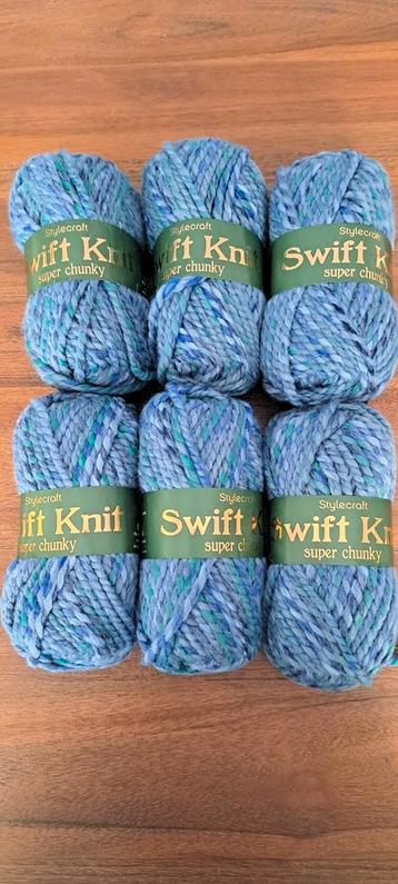 Stylecraft Swift Knit Super Chunky wol 6 bollen) beschikbaar voor biedingen