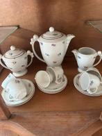 Frans koffie/thee servies met 6 kop en schotels, Antiek en Kunst, Antiek | Servies compleet, Ophalen of Verzenden