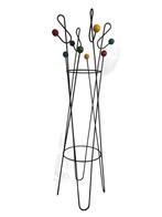 Fantastische Franse vintage Roger Feraud design kapstok, Huis en Inrichting, Woonaccessoires | Kapstokken, Ophalen, Gebruikt, Metaal