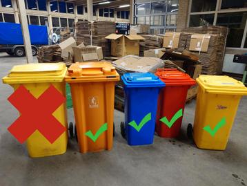 OTTO | KLIKO | SULO | SSI SCHAEFER  240l en 120l containers beschikbaar voor biedingen