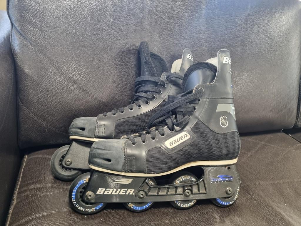 Bauer RH 500 Inline ijshockey Skates maat 43 vintage, Sport en Fitness, IJshockey, Gebruikt, M, Ophalen of Verzenden, Bauer