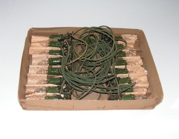 Vintage Kerstverlichting, Diversen, Kerst, Gebruikt, Ophalen of Verzenden