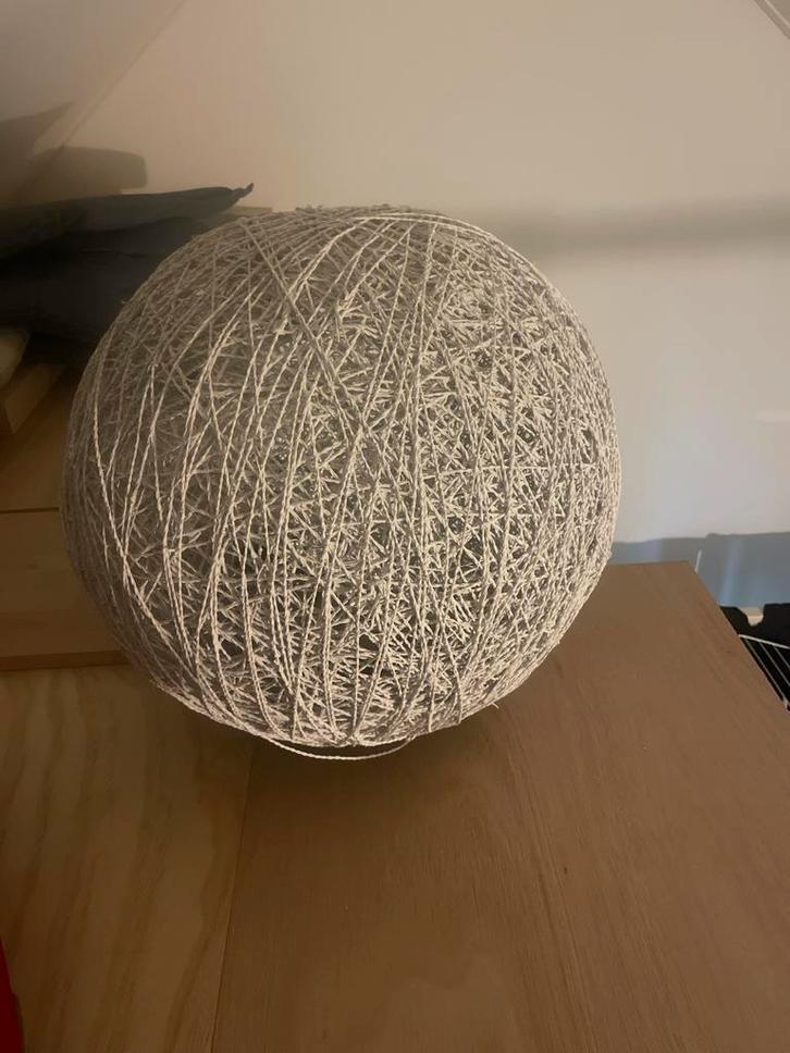 Mooie Hanglamp - Sfeervolle Verlichting, Huis en Inrichting, Lampen | Hanglampen, Zo goed als nieuw, Minder dan 50 cm, Stof, Ophalen of Verzenden