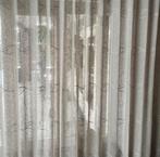 Gordijnen in-between greige/beige, Huis en Inrichting, Ophalen of Verzenden, Zo goed als nieuw, Beige, 200 cm of meer