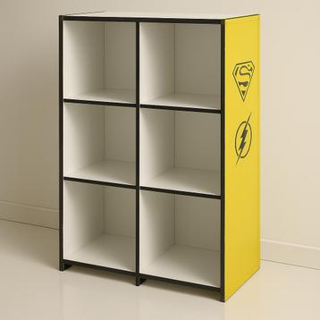 Superhelden Boekenkast / Opbergkast beschikbaar voor biedingen
