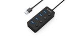 orico 4 port usb 3.2 hub, Ophalen, Nieuw, Docking station