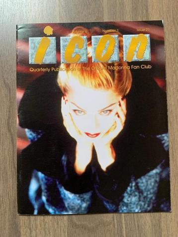 Madonna Icon Official fanclub magazine 1996 beschikbaar voor biedingen