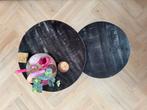 Set van 3 salontafels zwart, Huis en Inrichting, Ophalen, Gebruikt, 50 tot 100 cm, Rond