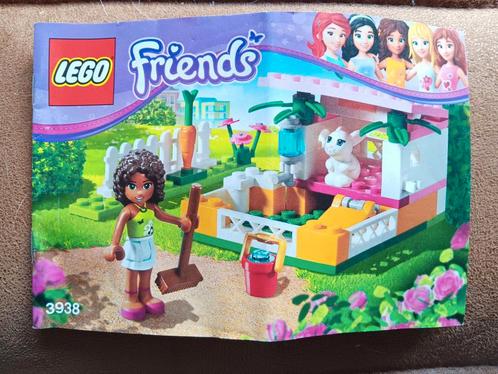 LEGO Friends Adrea's Konijnenhok - 3938, Kinderen en Baby's, Speelgoed | Duplo en Lego, Zo goed als nieuw, Lego, Complete set