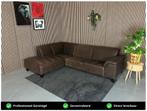 GRATIS LEVERING Hoekbank Donkerbruin 275x200 REFURBISHED, Huis en Inrichting, 250 tot 300 cm, Stof, Hoekbank, Ophalen of Verzenden