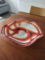 Glazen schaal in nieuwstaat, Ophalen, Schaal, Ovaal, Glas