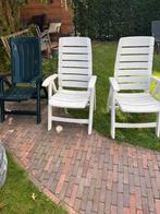 3 Tuin Klapstoelen - Hartman & Jardin, Ophalen, Gebruikt, Kunststof, Inklapbaar