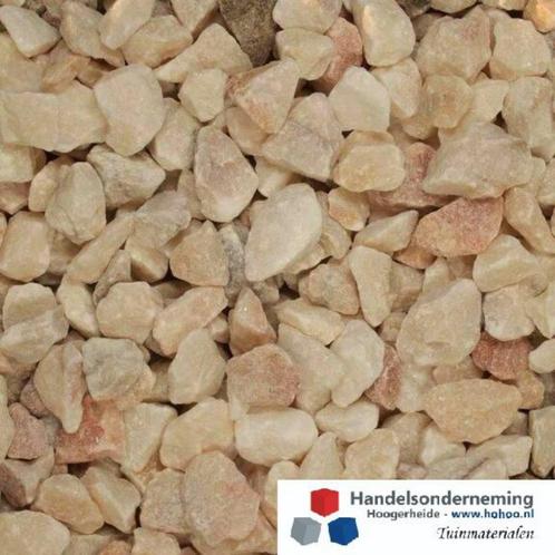 Rosa milano split wit roze siersplit oprit parking looppad, Tuin en Terras, Grind, Keien en Split, Nieuw, Split, Multi, Overige materialen