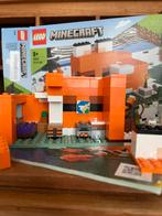 Lego minecraft vossenhut 21178, Kinderen en Baby's, Ophalen of Verzenden, Lego
