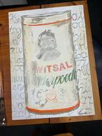 Schilderij: Oud Zwitsal Poederbusje, Verzenden