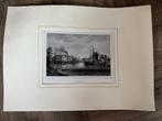 Antieke staalgravure Zwolle – Zwarte Water (ca. 1850), Ophalen