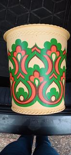 Retro prullenbak, Huis en Inrichting, Woonaccessoires | Prullenbakken, Ophalen, Gebruikt, Minder dan 50 cm