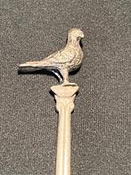 Prachtig verzilverd lepeltje met een fazant., Ophalen of Verzenden