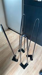 Hairpin tafel poten, Huis en Inrichting, Tafels | Eettafels, Ophalen, Zo goed als nieuw, Rechthoekig, 50 tot 100 cm