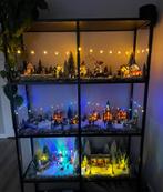 Compleet Kerstdorp op Canvas - Verlicht & Gedetailleerd!, Diversen, Kerst, Ophalen of Verzenden, Gebruikt