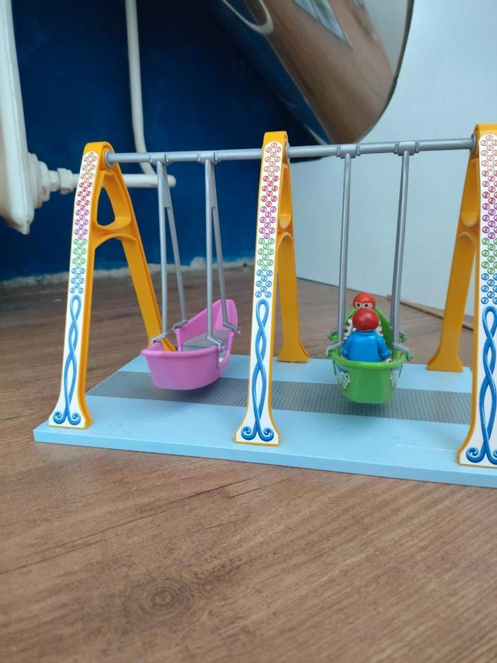 Playmobil Schommel met 2 zitjes, Kinderen en Baby's, Speelgoed | Overig, Zo goed als nieuw, Jongen of Meisje, Ophalen of Verzenden