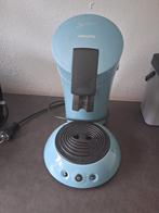 Senseo apparaat blauw, Ophalen, Zo goed als nieuw, Koffiemachine, Koffiepads en cups