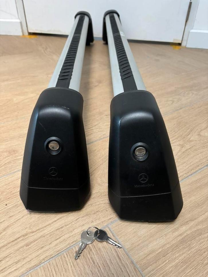 Originele Mercedes-Benz C-klasse W204 Dakdragers 2007 - 2015, Auto diversen, Dakdragers, Zo goed als nieuw, Ophalen of Verzenden