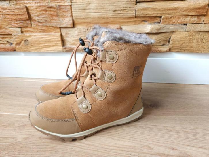 Sorel Whitney Snowboot Nieuw! maat 39 cognac laarzen, Kleding | Dames, Schoenen, Nieuw, Lage of Enkellaarzen, Bruin, Ophalen of Verzenden