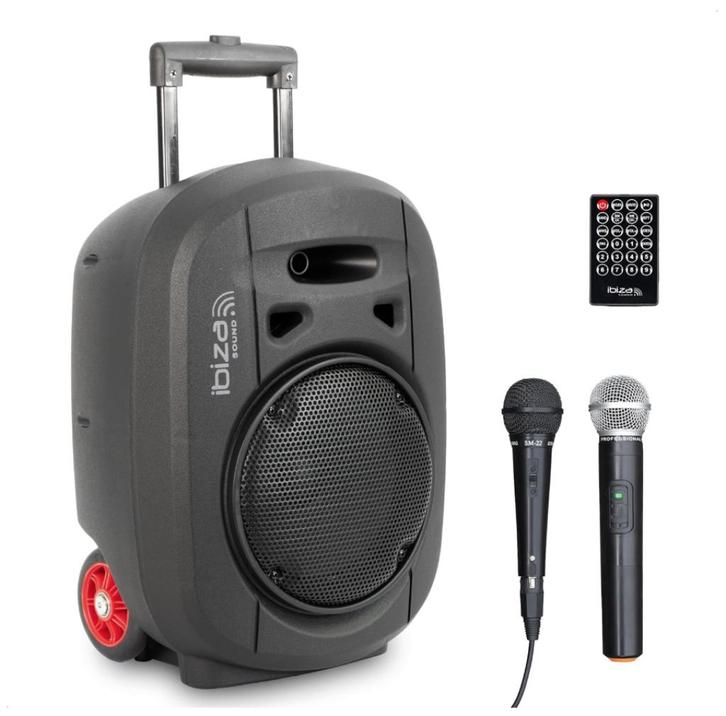 Ibiza - PORT8UHF-MKII-TWS - Draagbare 8"/400W luidspreker, Audio, Tv en Foto, Luidsprekers, Nieuw, Overige typen, 120 watt of meer