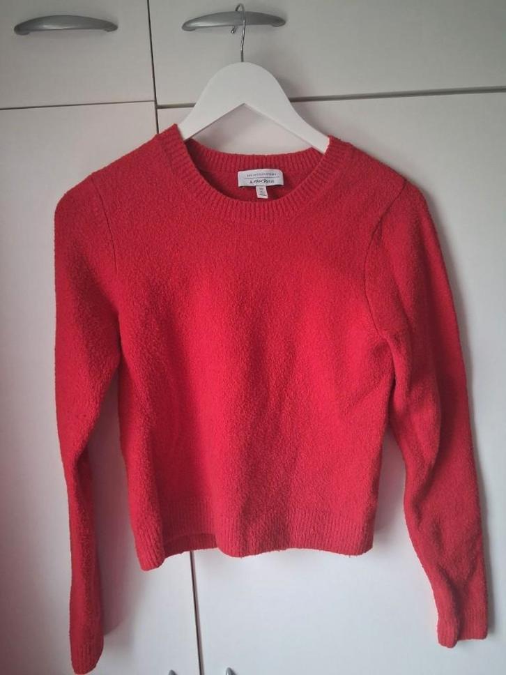 trui truitje rood Los Angeles Atelier S 36, Kleding | Dames, Truien en Vesten, Gedragen, Maat 36 (S), Rood, Ophalen of Verzenden