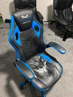 Gaming chair / Bureau stoel, Blauw, Gebruikt, Ophalen of Verzenden, Bureaustoel