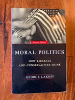 Moral Politics - George Lakoff, Ophalen of Verzenden, Gelezen, Cognitieve psychologie, George Lakoff