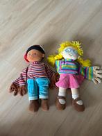 Mies en Max handpoppen, Kinderen en Baby's, Speelgoed | Educatief en Creatief, Ophalen of Verzenden, Gebruikt, Taal en Lezen