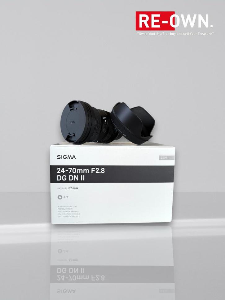 Sigma 24-70mm F/2.8 DG DN II For Sony Fe Mount (nieuwstaat), Audio, Tv en Foto, Fotografie | Lenzen en Objectieven, Zo goed als nieuw