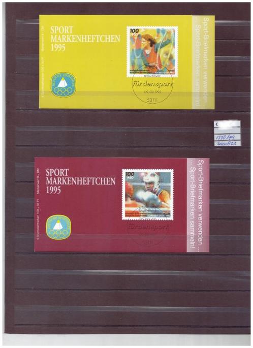postzegel boekjes Duitsland smh 22-23 POSTFRIS, Postzegels en Munten, Postzegels | Europa | Duitsland, Postfris, 1990 tot heden