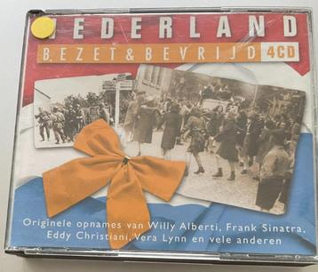CD Nederland Bezet & Bevrijd 4CD's beschikbaar voor biedingen