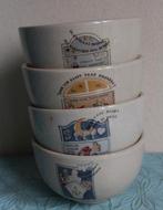 Sinterklaas servies 4 kommetjes, Overige typen, Ophalen of Verzenden, Zo goed als nieuw, Overige stijlen